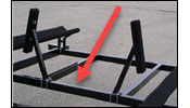pontoon trailer load guides